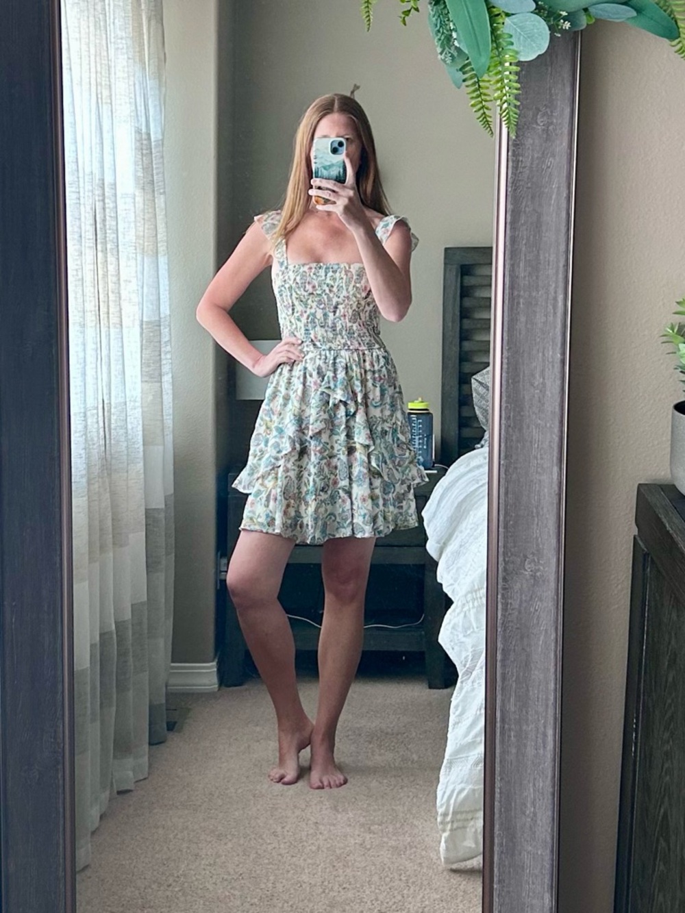 Fun Tiered Ruffle Mini Dress